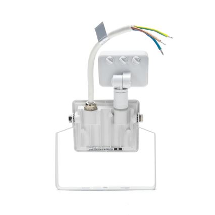 Aigostar - LED Reflektor se senzorem LED/10W/230V 6400K IP65 bílá