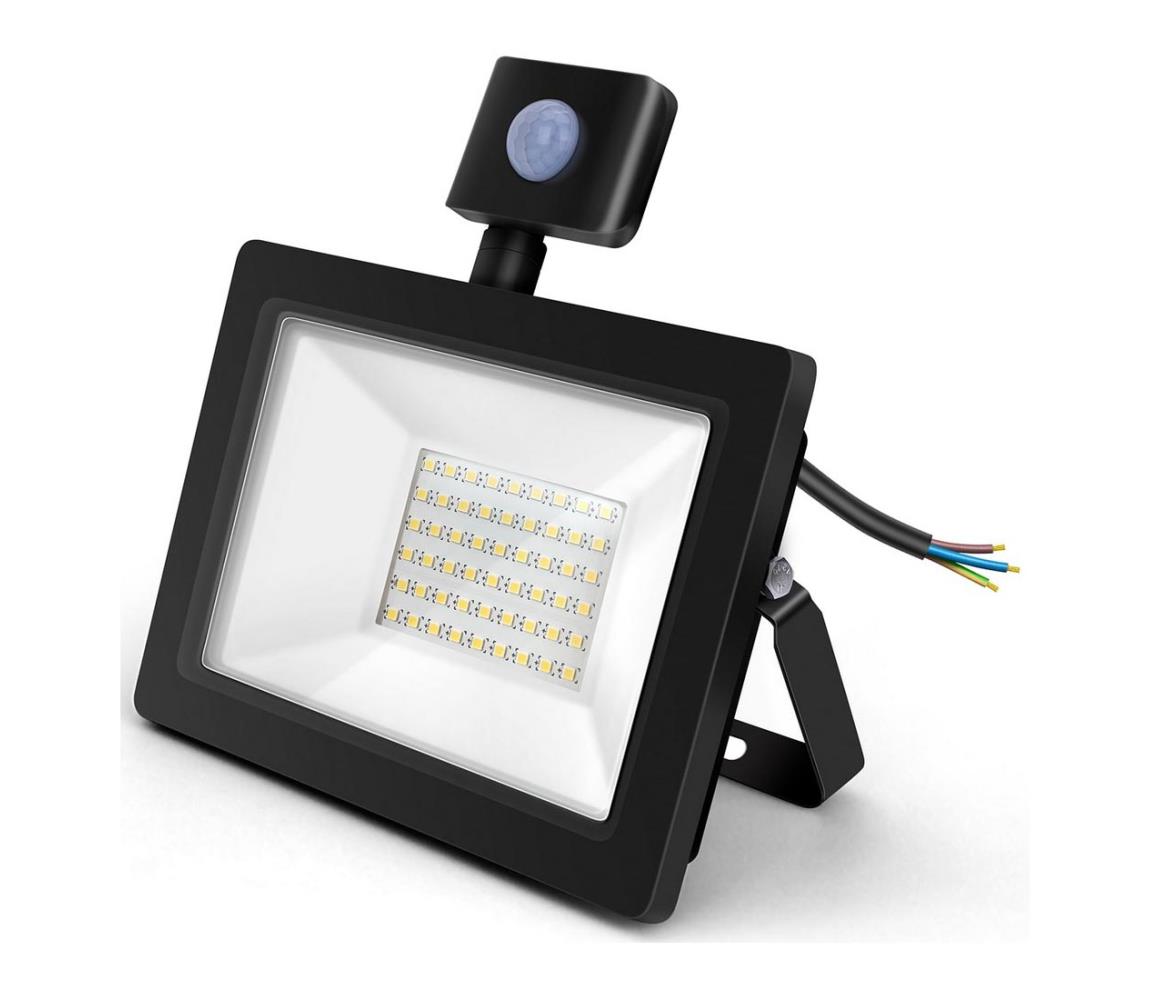 Aigostar Aigostar - LED Reflektor se senzorem LED/30W/230V 4000K IP65 černá AI0331