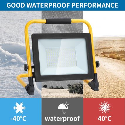 Aigostar - LED Reflektor se stojanem LED/100W/230V IP44