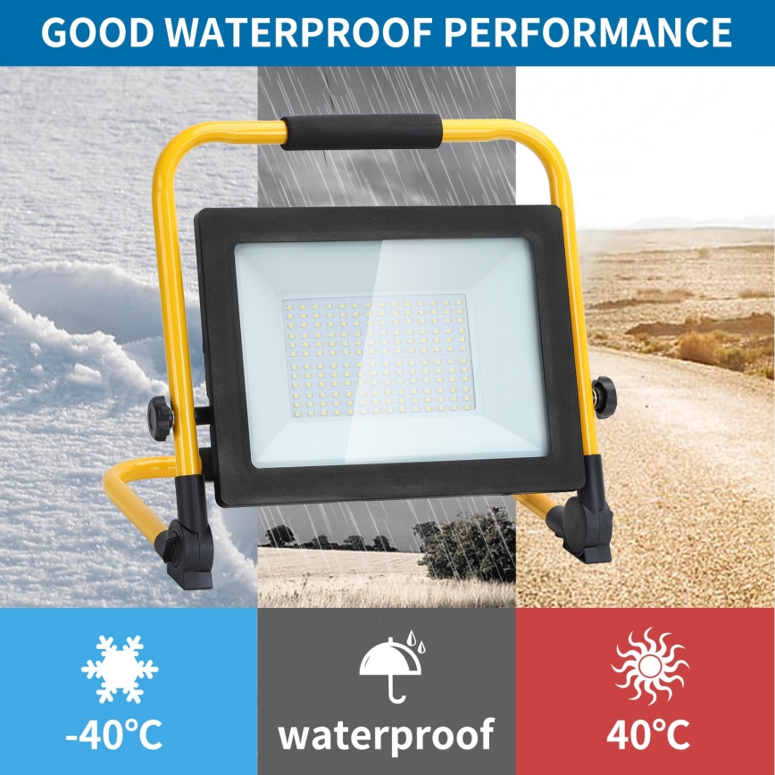 Aigostar - LED Reflektor se stojanem LED/100W/230V IP44