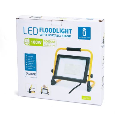 Aigostar - LED Reflektor se stojanem LED/100W/230V IP44