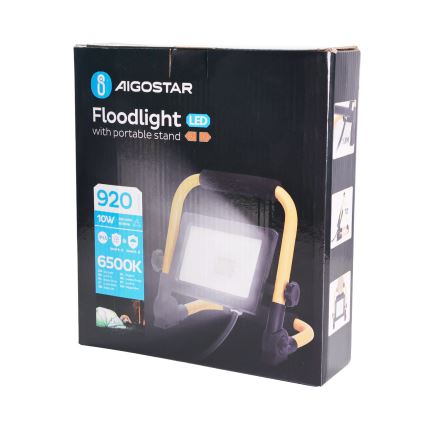 Aigostar - LED Reflektor se stojanem LED/10W/230V 6500K IP65