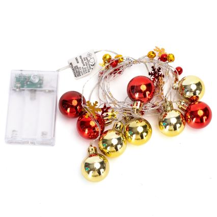 Aigostar - LED  řetěz 20xLED/3xAA 2m teplá bílá