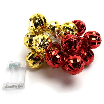 Aigostar - LED  řetěz 20xLED/3xAA 2 m teplá bílá
