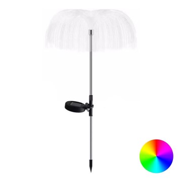 Aigostar - LED RGB Solární dekorační lampa LED/0,03W/1,2V 70cm IP44