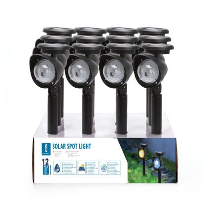 Aigostar - LED RGB Solární lampa LED/400mAh IP44