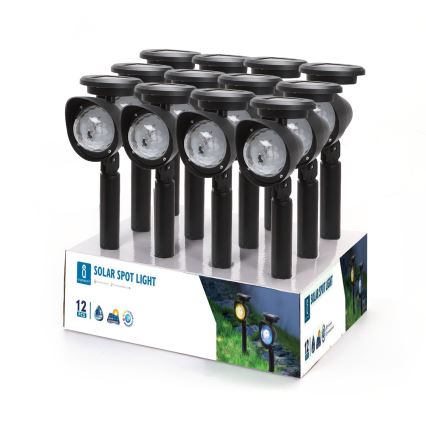 Aigostar - LED RGB Solární lampa LED/400mAh IP44