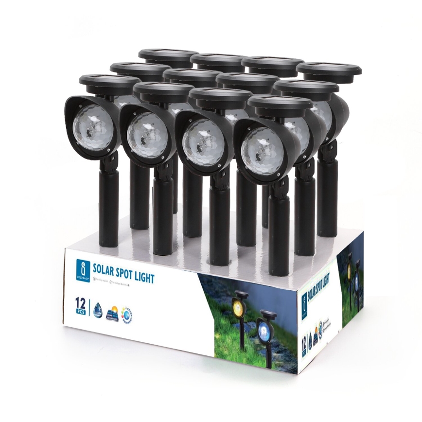 Aigostar - LED RGB Solární lampa LED/400mAh IP44