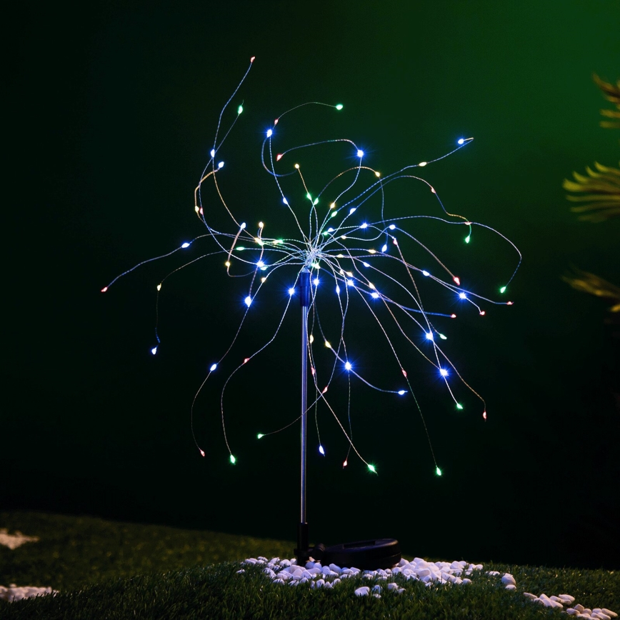 Aigostar - LED RGB Solární svítidlo LED/0,03W/1,2V IP44