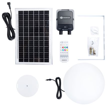 Aigostar - LED RGB Stmívatelná venkovní lampa MESH LED/35W/3,7V 4000mAh 2700-6500K IP65 pr. 30 cm