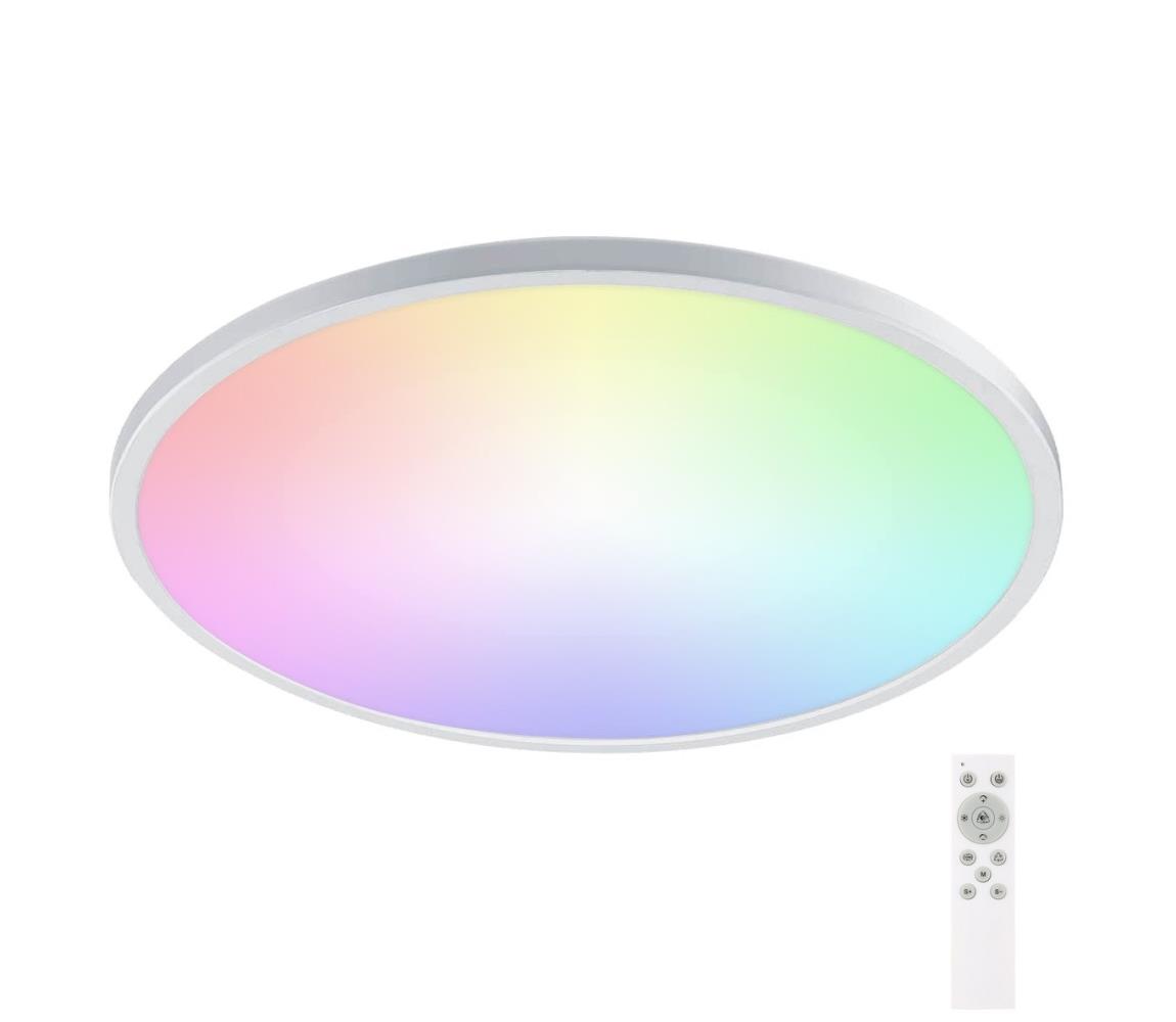  B.V. -LED RGB Stmívatelné koupelnové svítidlo LED/24W/230V pr. 42cm IP44+DO 