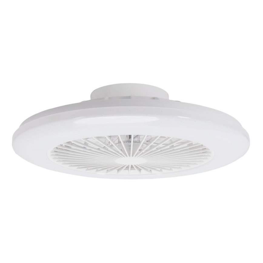 Aigostar - LED RGB Stmívatelné stropní svítidlo s ventilátorem MESH LED/40W/230V 2700-6500K bílá + dálkové ovládání