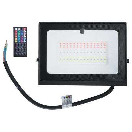 Aigostar - LED RGB Stmívatelný reflektor LED/50W/230V IP65 + dálkové ovládání