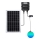 Aigostar - LED RGB Stmívatelný solární lustr MESH LED/5W/3,7V 8000 mAh 2700K-6500K IP65 pr. 30 cm