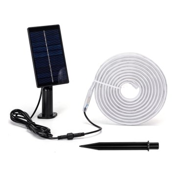 Aigostar - LED RGB Stmívatelný solární pásek LED/1,6W/3,2V 5 m IP65 + dálkové ovládání
