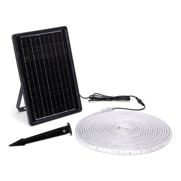 Aigostar - LED RGB Stmívatelný solární pásek LED/10W/3,2V 10 m IP65 + dálkové ovládání