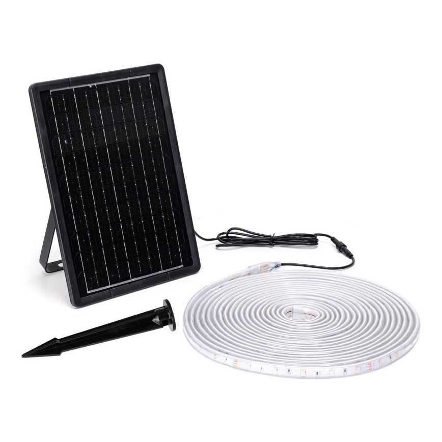 Aigostar - LED RGB Stmívatelný solární pásek LED/10W/3,2V 10 m IP65 + dálkové ovládání