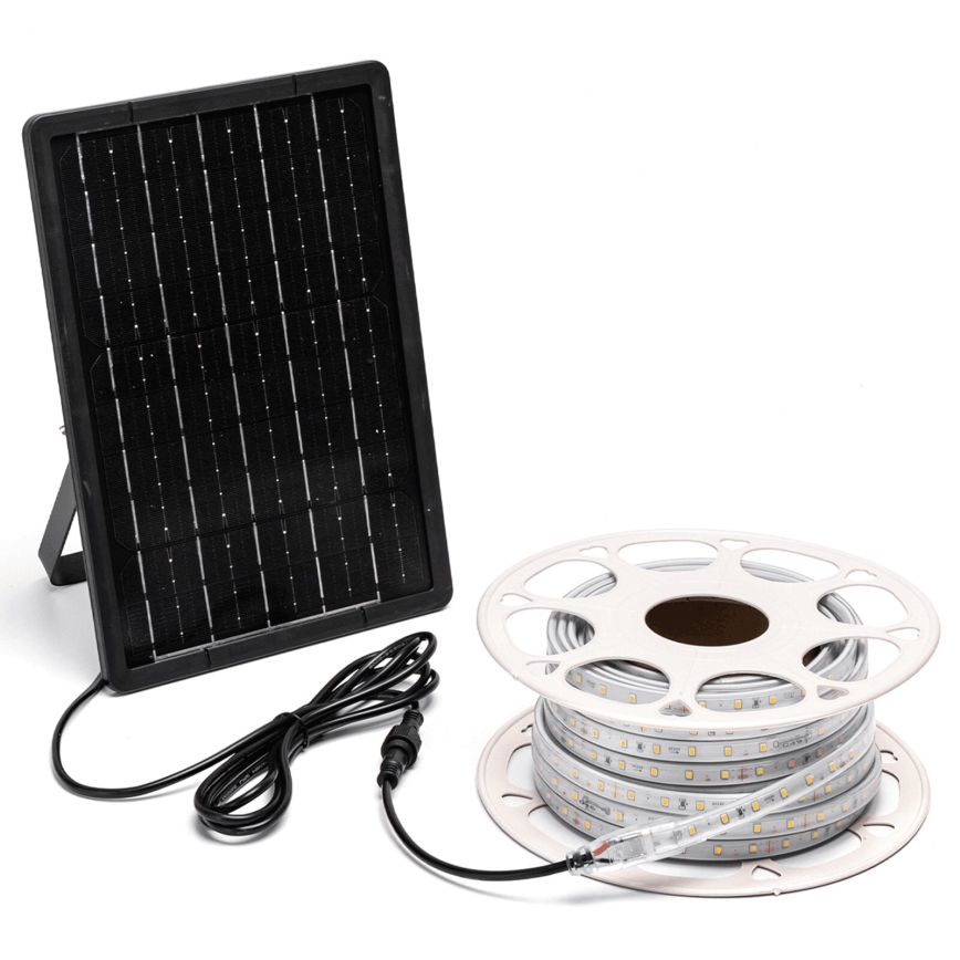 Aigostar - LED RGB Stmívatelný solární pásek LED/10W/3,2V 10 m IP65 + dálkové ovládání