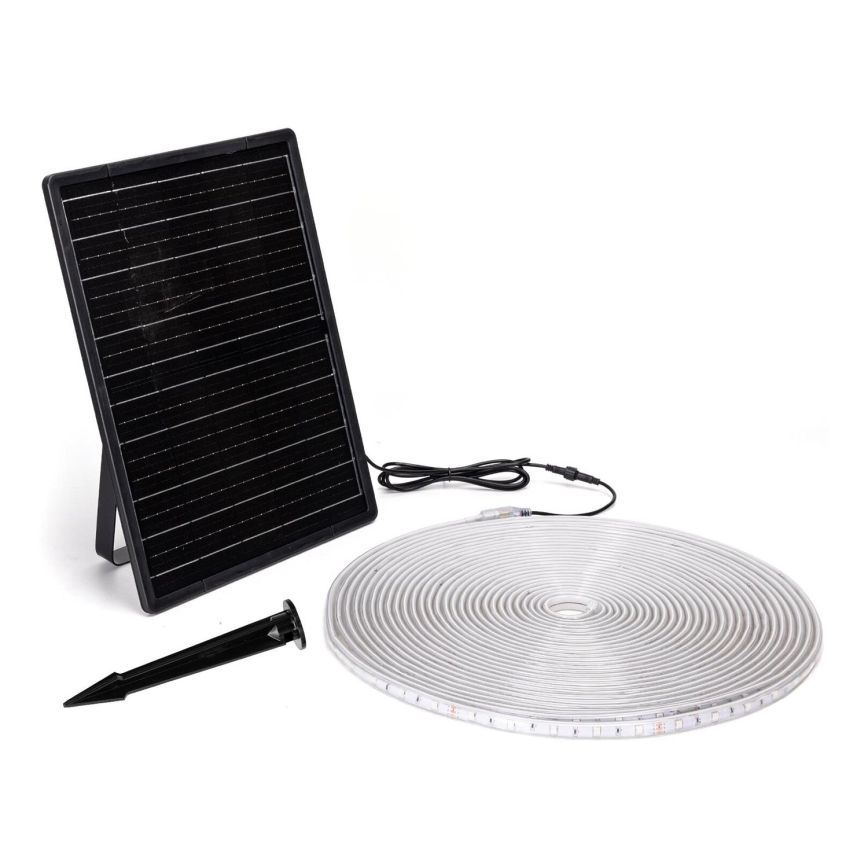 Aigostar - LED RGB Stmívatelný solární pásek LED/20W/3,2V 20 m IP65 + dálkové ovládání