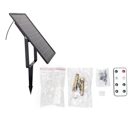 Aigostar - LED RGB Stmívatelný solární pásek LED/20W/3,2V 20 m IP65 + dálkové ovládání