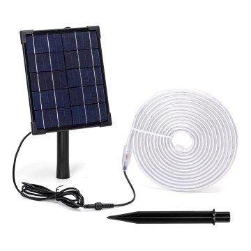 Aigostar - LED RGB Stmívatelný solární pásek LED/5W/3,2V 5+2m IP65 + dálkové ovládání
