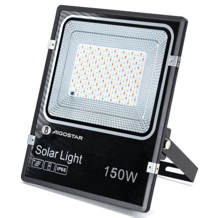Aigostar - LED RGB Stmívatelný solární reflektor LED/150W/3,2V IP66 + dálkové ovládání