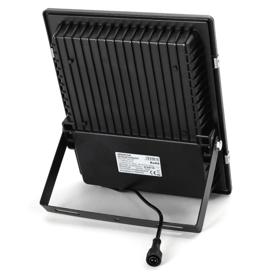 Aigostar - LED RGB Stmívatelný solární reflektor LED/150W/3,2V IP66 + dálkové ovládání