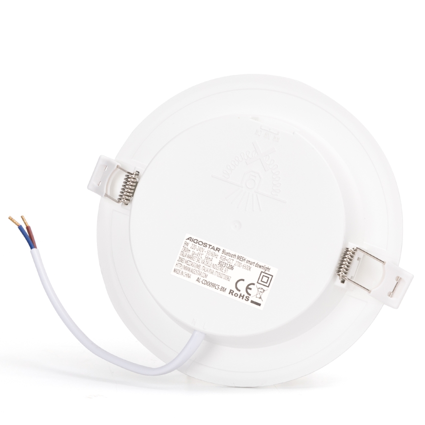 Aigostar - LED RGBW Stmívatelné koupelnové podhledové svítidlo MESH Smart LED/18W/230V 2700-6500K IP44