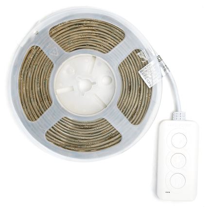 Aigostar - LED RGBW Stmívatelný pásek 5m MESH Smart LED/24W/230V 2700-6500K + dálkové ovládání