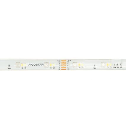 Aigostar - LED RGBW Stmívatelný pásek 5m MESH Smart LED/24W/230V 2700-6500K + dálkové ovládání