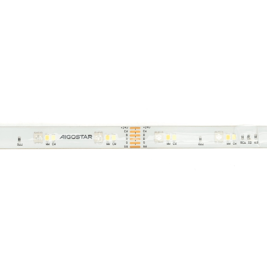 Aigostar - LED RGBW Stmívatelný pásek 5m MESH Smart LED/24W/230V 2700-6500K + dálkové ovládání