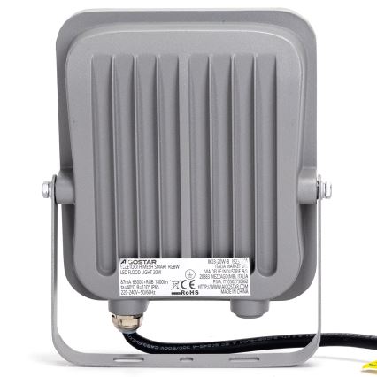 Aigostar - LED RGBW Stmívatelný reflektor MESH Smart LED/20W/230V 6500K IP65 + dálkové ovládání