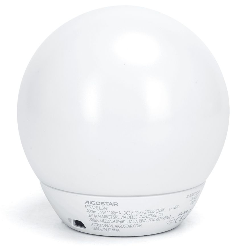Aigostar - LED RGBW Stmívatelná stolní lampa LED/5,5W/5V Wi-Fi + dálkové ovládání