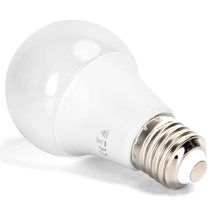 Aigostar - LED RGBW Stmívatelná žárovka A60 E27/10W/230V 3000K + dálkové ovládání