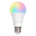 Aigostar - LED RGBW Stmívatelná žárovka A60 E27/8W/230V 3000K + dálkové ovládání