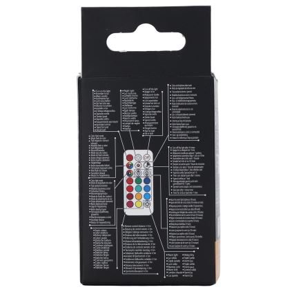 Aigostar - LED RGBW Stmívatelná žárovka GU10/4,8W/230V 3000K + dálkové ovládání