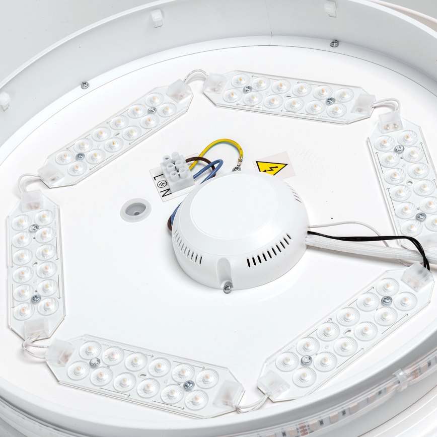 Aigostar - LED RGBW Stmívatelné koupelnové svítidlo LED/39W/230V 50 cm Wi-Fi IP44