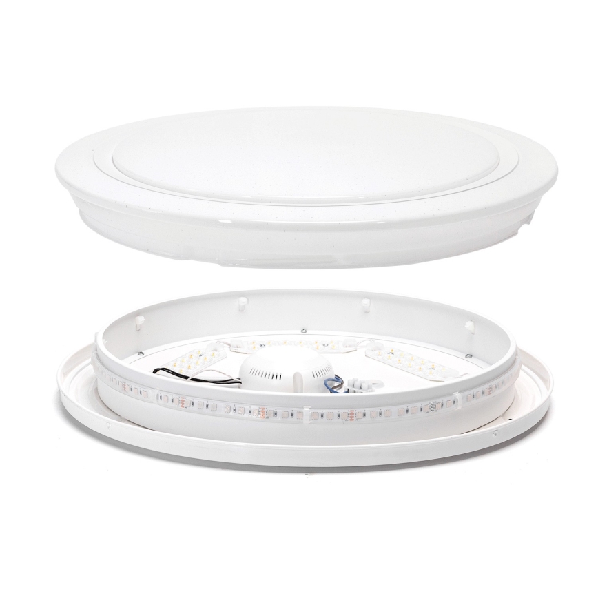 Aigostar - LED RGBW Stmívatelné koupelnové svítidlo LED/39W/230V 50 cm Wi-Fi IP44