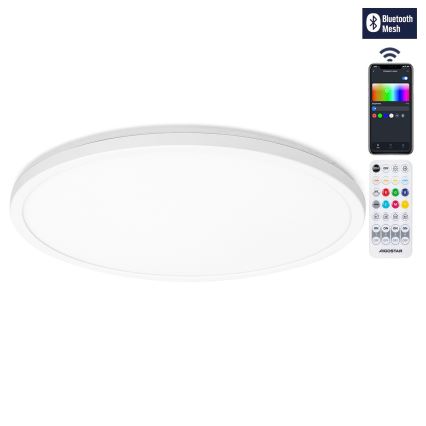 Aigostar - LED RGBW Stmívatelné stropní svítidlo MESH LED/36W/230V 3000-6500K bílá + dálkové ovládání