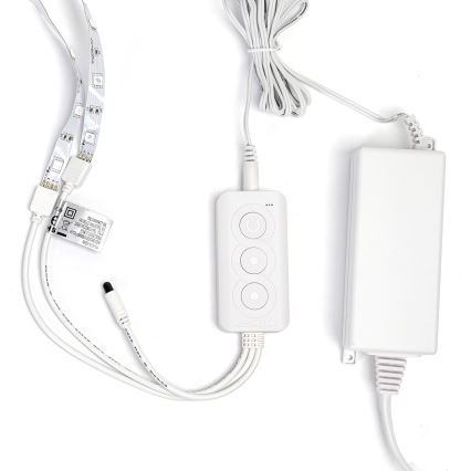 Aigostar - LED RGBW Stmívatelný pásek LED/48W/12V 2x7,5 m Wi-Fi