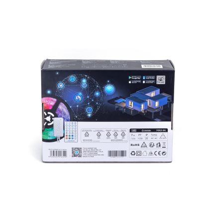 Aigostar - LED RGBW Stmívatelný pásek LED/48W/12V 2x7,5 m Wi-Fi