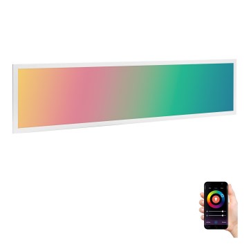 Aigostar - LED RGBW Stmívatelný podhledový panel MESH LED/36W/230V 2700-6500K 120x30 cm
