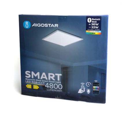 Aigostar - LED RGBW Stmívatelný podhledový panel MESH LED/36W/230V 60x60 cm