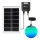 Aigostar - LED RGBW Stmívatelný solární lustr MESH LED/20W/3,7V 4000 mAh 2700K-6500K IP65 pr. 15 cm