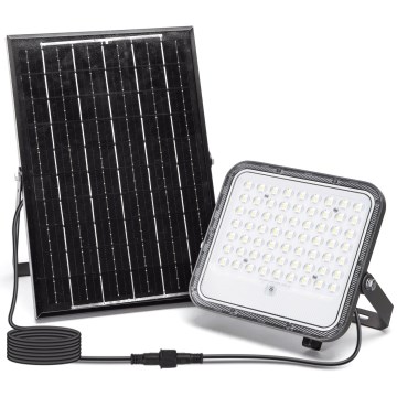 Aigostar - LED RGBW Stmívatelný solární reflektor LED/100W/3,4V IP66 + dálkové ovládání