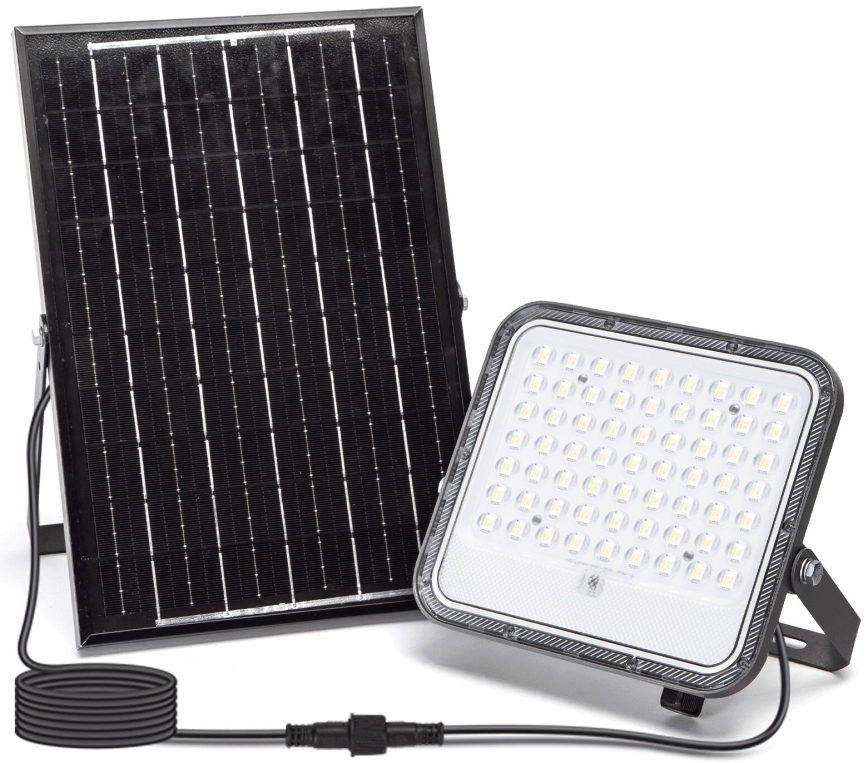 Aigostar - LED RGBW Stmívatelný solární reflektor LED/100W/3,4V IP66 + dálkové ovládání