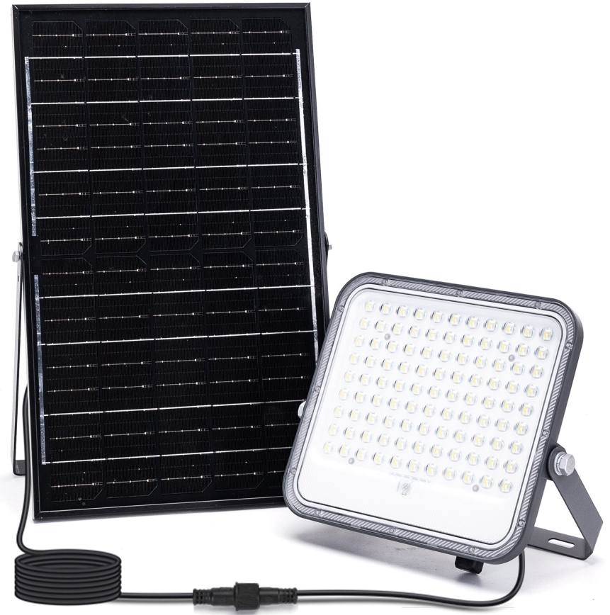 Aigostar - LED RGBW Stmívatelný solární reflektor LED/150W/3,4V IP66 + dálkové ovládání