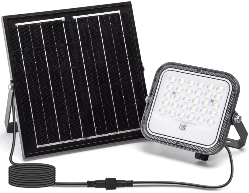 Aigostar - LED RGBW Stmívatelný solární reflektor LED/50W/3,4V IP66 4000 mAh + dálkové ovládání