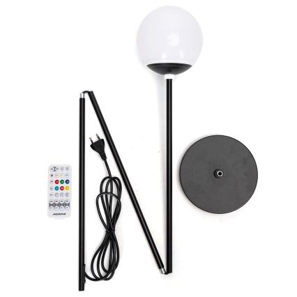 Aigostar - LED RGBW Stmívatelná stojací lampa MESH LED/8W/230V + dálkové ovládání