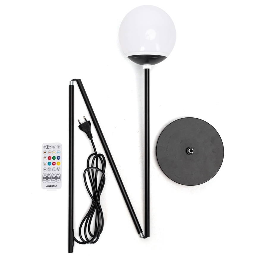 Aigostar - LED RGBW Stmívatelná stojací lampa MESH LED/8W/230V + dálkové ovládání